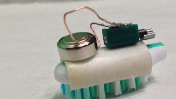 Bristle Bot Close-up